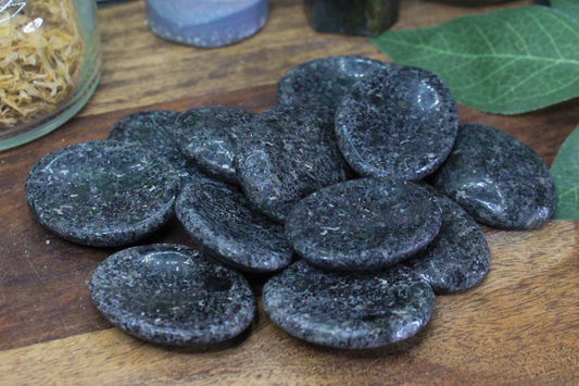 Green Coppernite Worry Stone