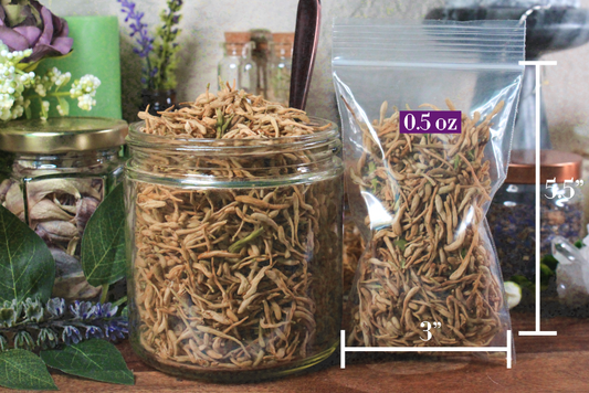 Honeysuckle Flowers - 0.5 oz Bag - BACK SOON