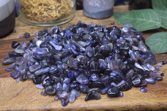 Iolite Chips - 2 oz Bag