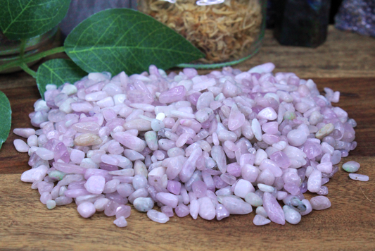 Kunzite Chips - 2 oz Bag