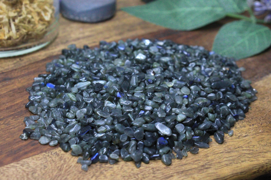 Labradorite Chips - 2 oz Bag
