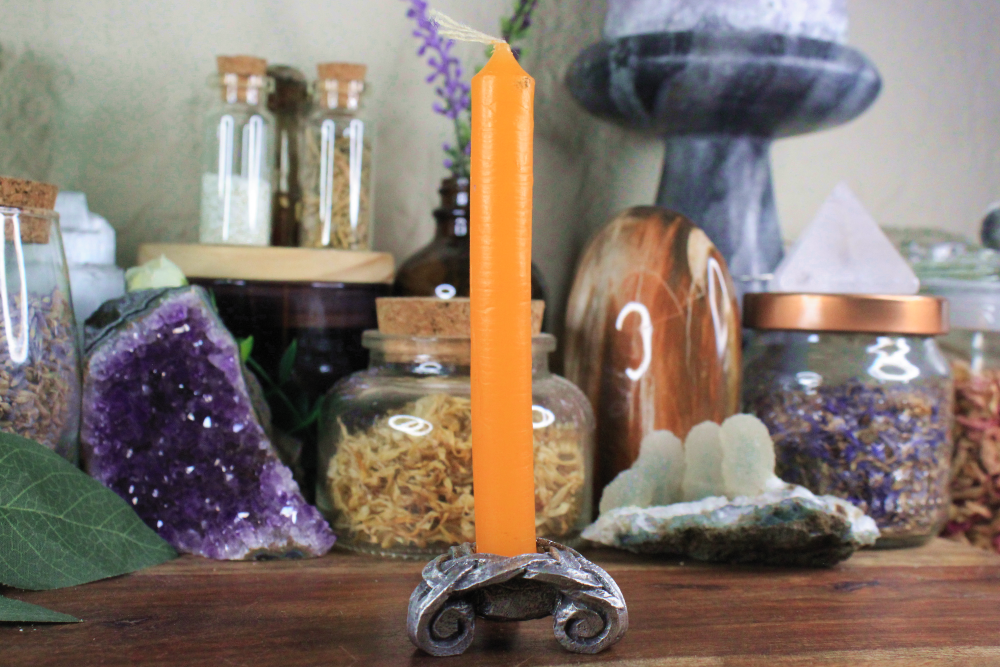Chime Candles 2-Set - Orange