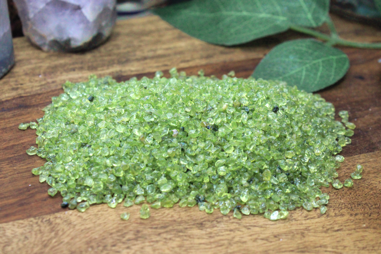 Peridot Chips - 2 oz Bag