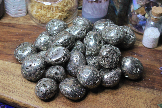 Pyrite Tumbled - Set of 2
