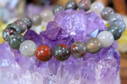 African Bloodstone Bracelet