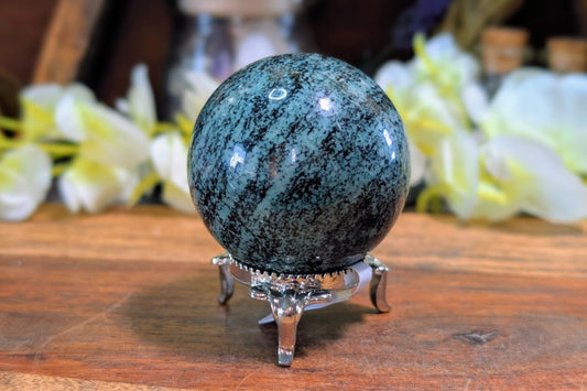 African Turquoise (Serpentine) Sphere