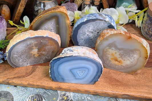 Agate Cut Base Slice