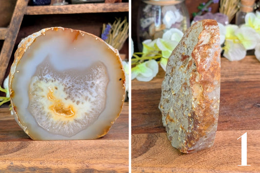 Agate Cut Base Slice