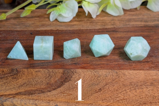 Amazonite Geometry 5-Piece Set