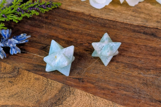 Amazonite Star Tetrahedron