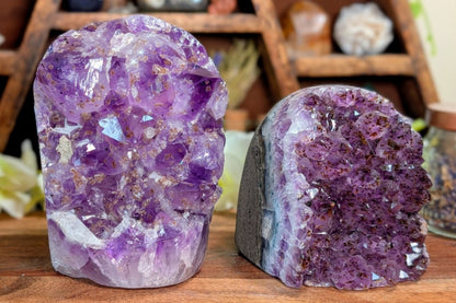 Amethyst Cut Base Polished Geode
