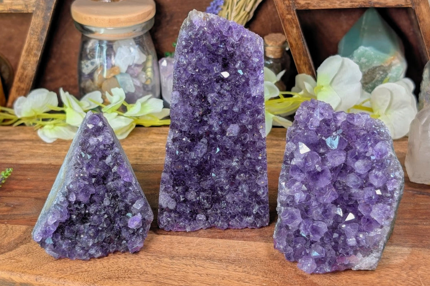 Amethyst Cut Base Geode