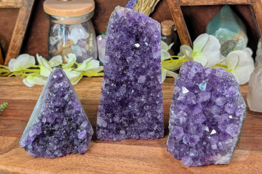 Amethyst Cut Base Geode