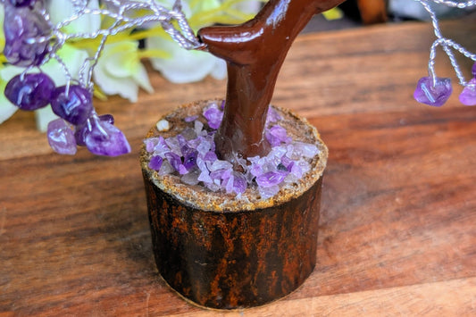 Amethyst Gem Tree