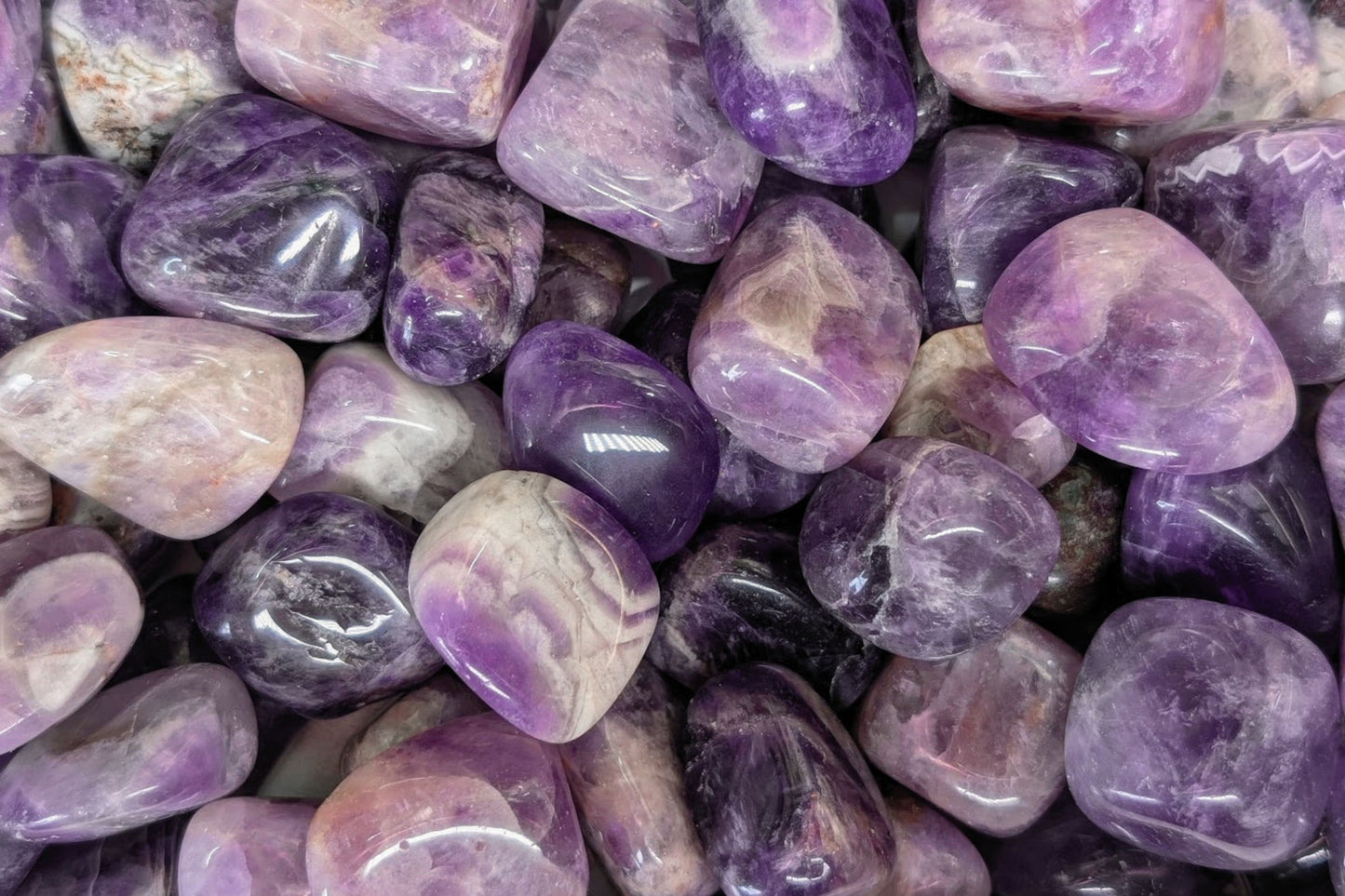 Amethyst Tumbled - Set of 5