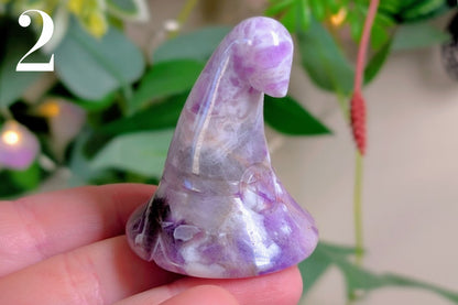 Amethyst Witch Hat