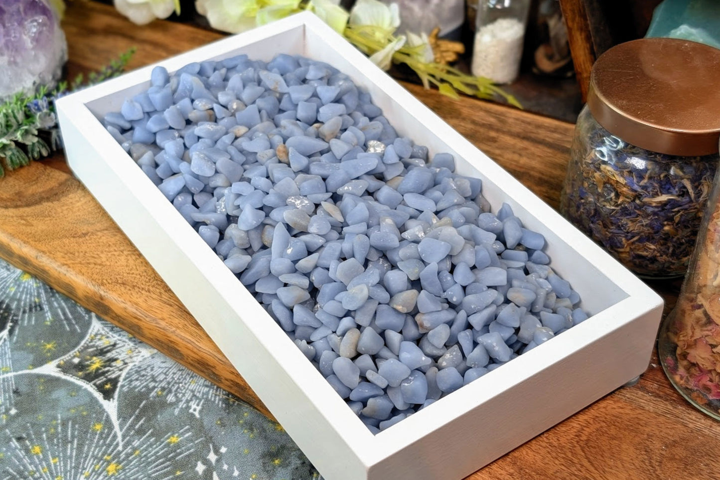 Angelite Chips - 2 oz Bag