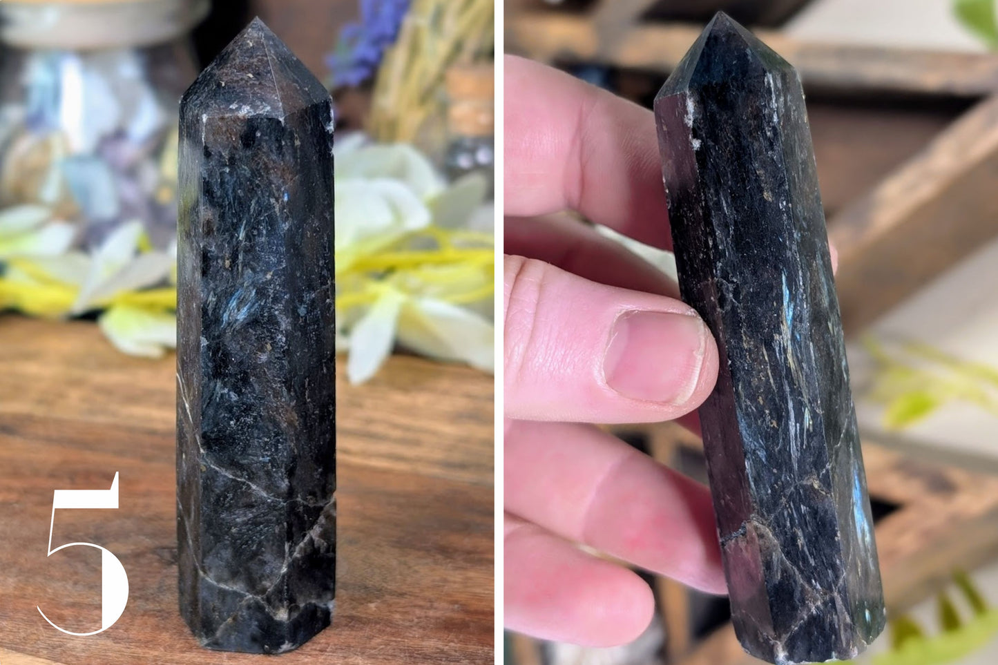 Astrophyllite Point
