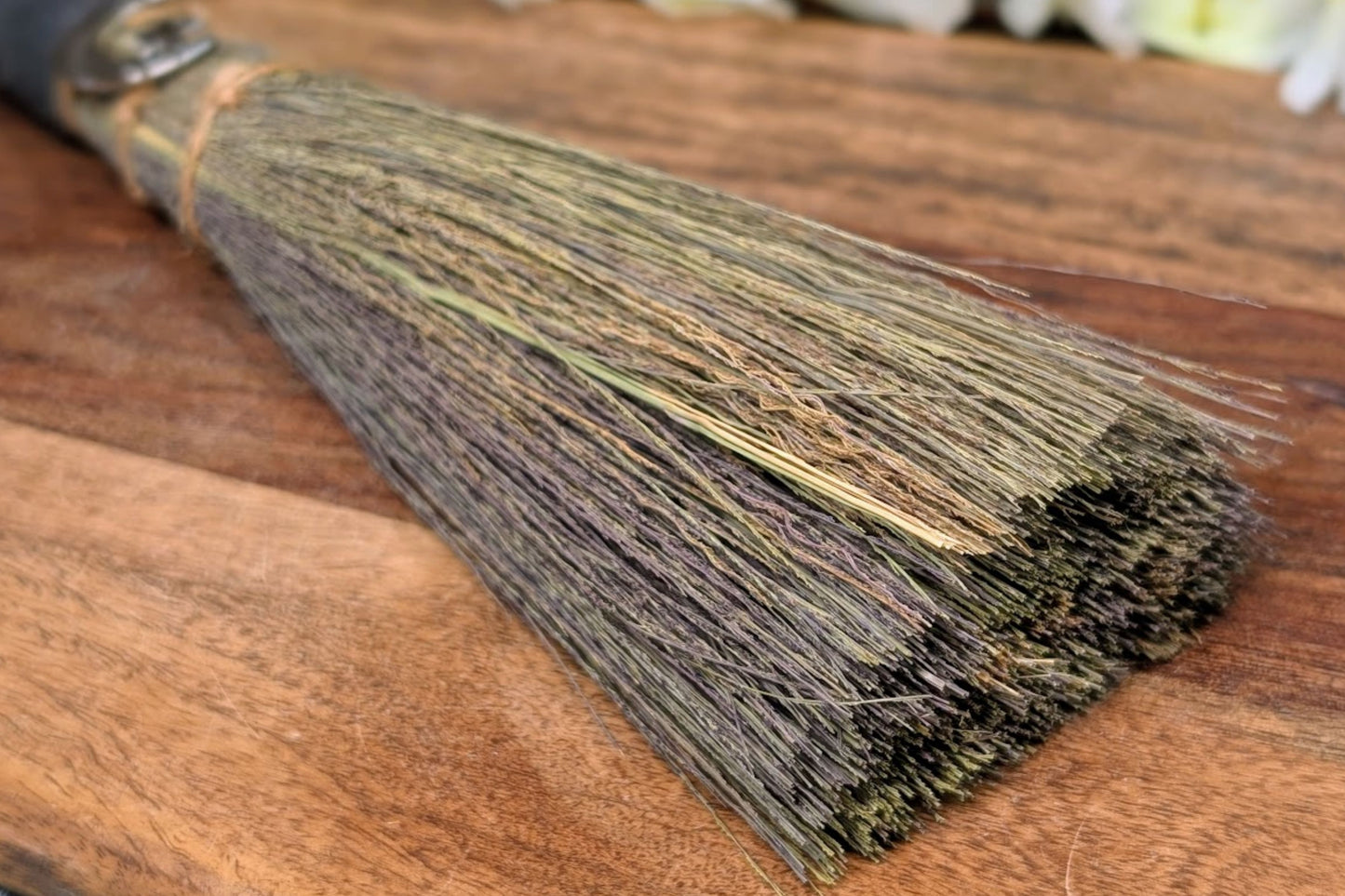 Besom with Moon & Star Charm