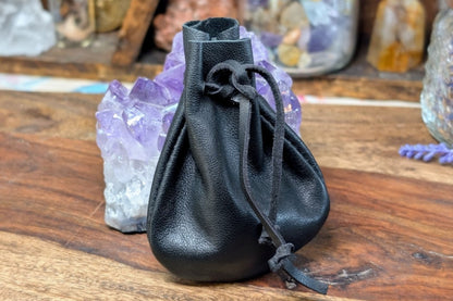 Leather Pouch Black