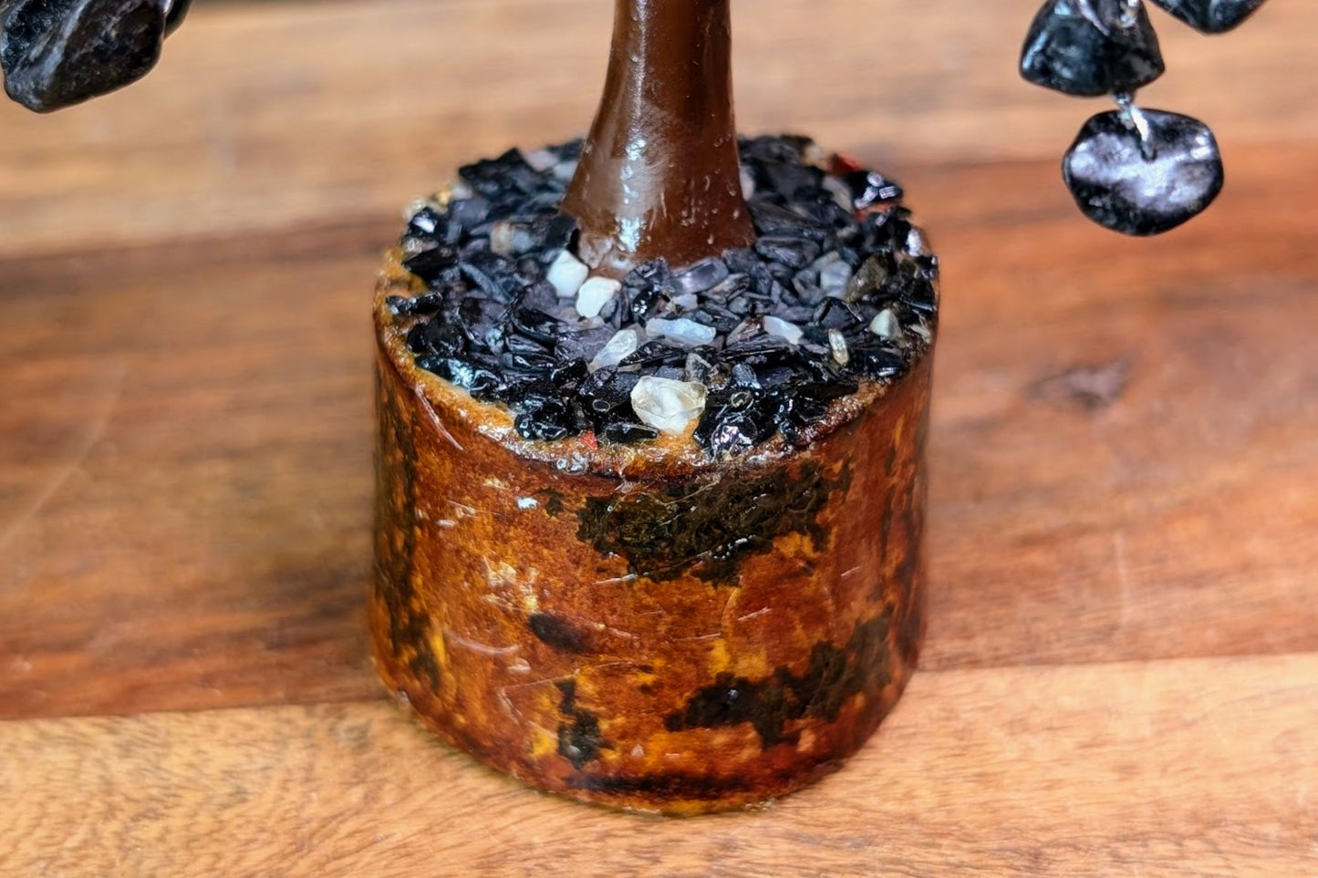 Black Tourmaline Gem Tree