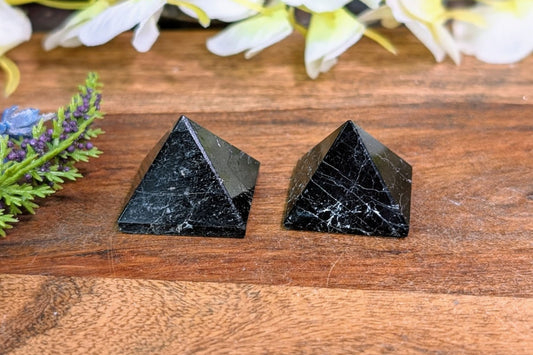 Black Tourmaline Pyramid