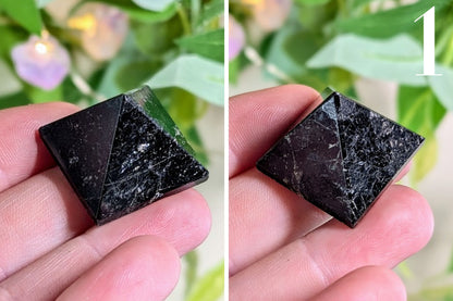 Black Tourmaline Pyramid