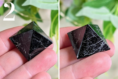 Black Tourmaline Pyramid