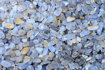 Blue Lace Agate Chips - 2 oz Bag