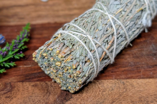 Blue Sage Herb Bundle 4"
