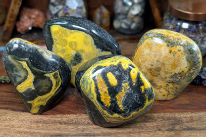Bumblebee Jasper Free Form Statue