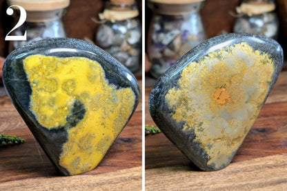 Bumblebee Jasper Free Form Statue