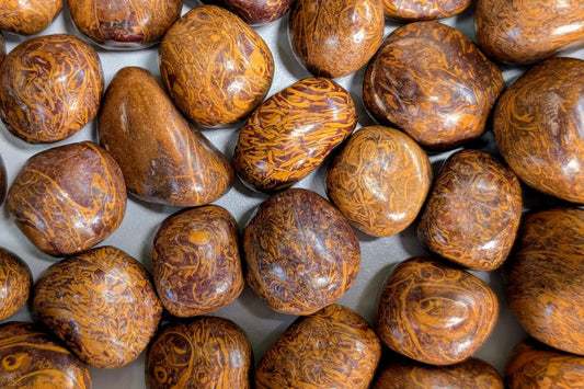 Calligraphy Stone Tumbled - Set of 3