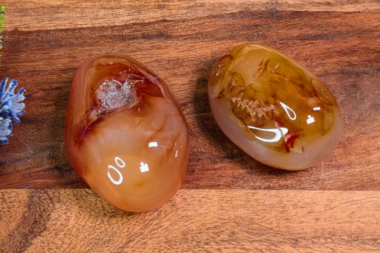 Carnelian Palm Stone