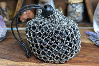 Chainmail Bag - Silver 5.5"