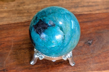Chrysocolla Sphere