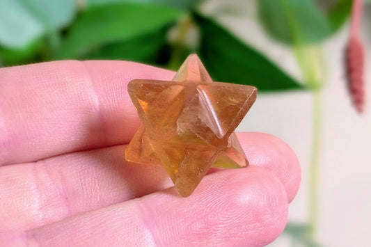 Citrine Star Tetrahedron