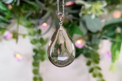 Citrine (Natural) Tear Drop Necklace