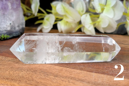 Clear Quartz Double Terminated Point