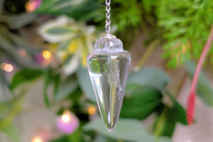 Clear Quartz Pendulum - Cone