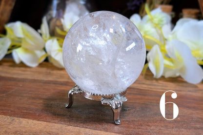 Clear Quartz Sphere