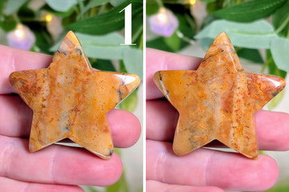 Crazy Lace Agate Star