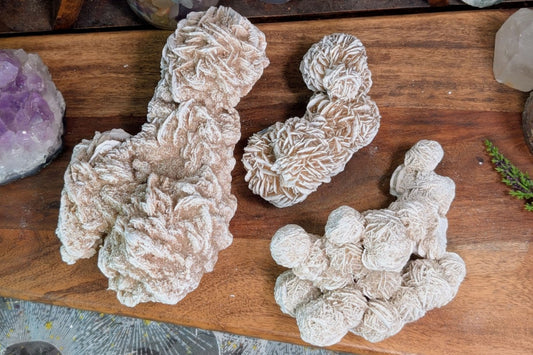 Desert Rose Cluster Specimen