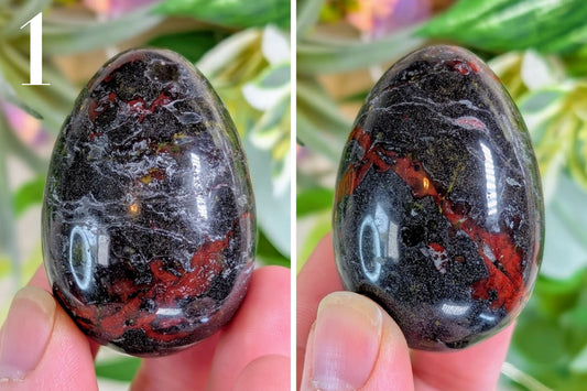 Dragon Blood Jasper Egg