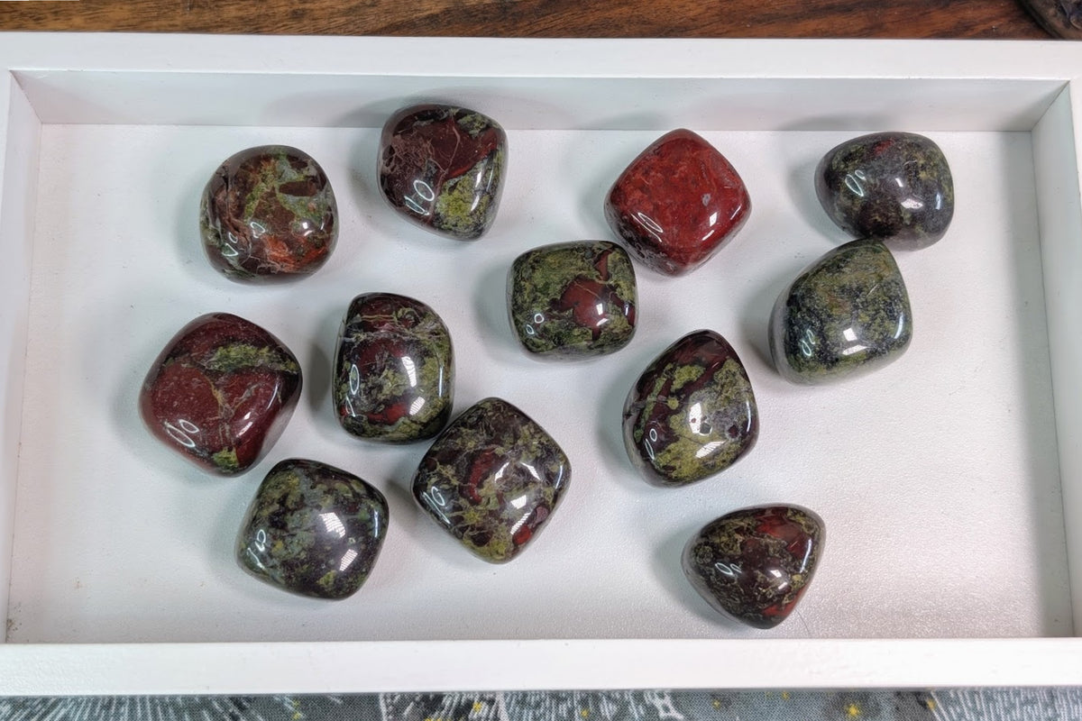 Dragon Blood Jasper Tumbled