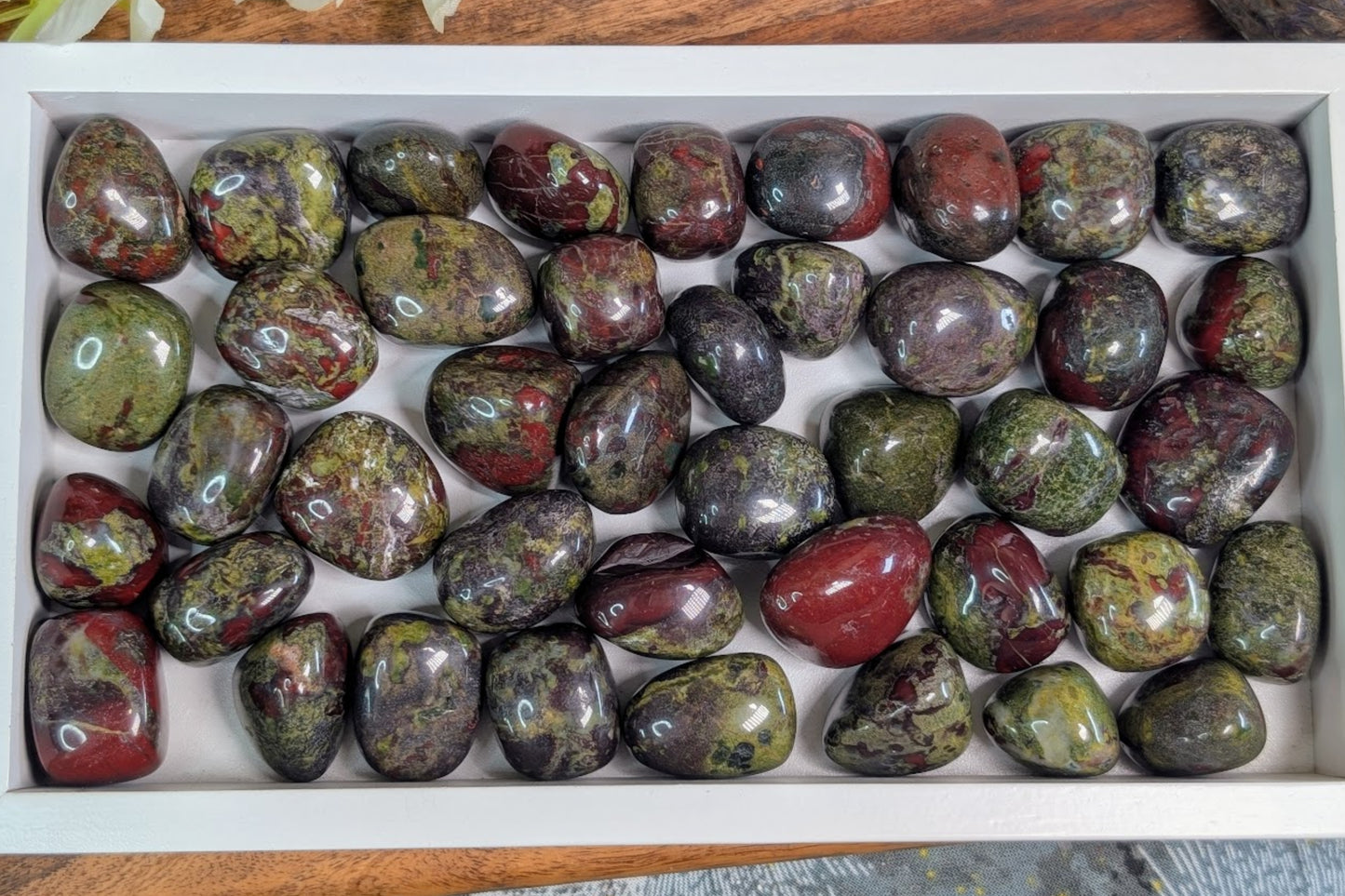 Dragon Blood Jasper Tumbled