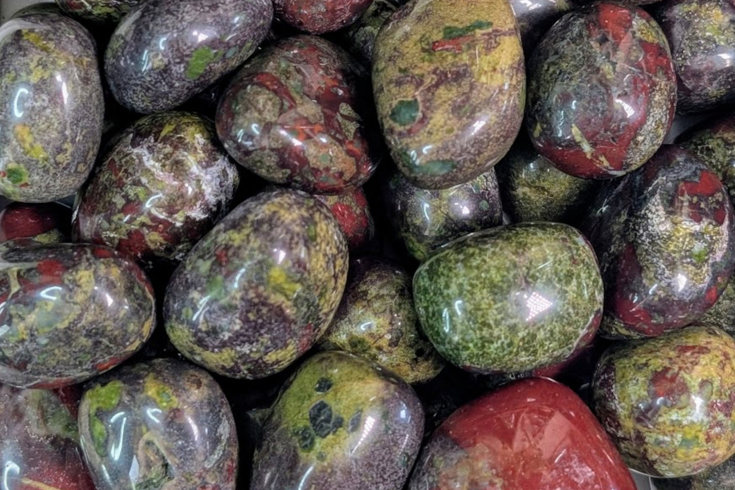 Dragon Blood Jasper Tumbled