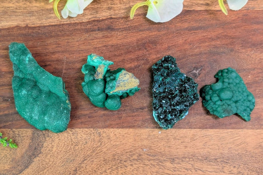 Malachite Fibrous Specimen