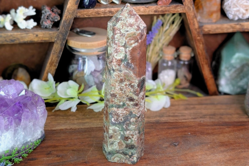 Green Flower Jasper Point