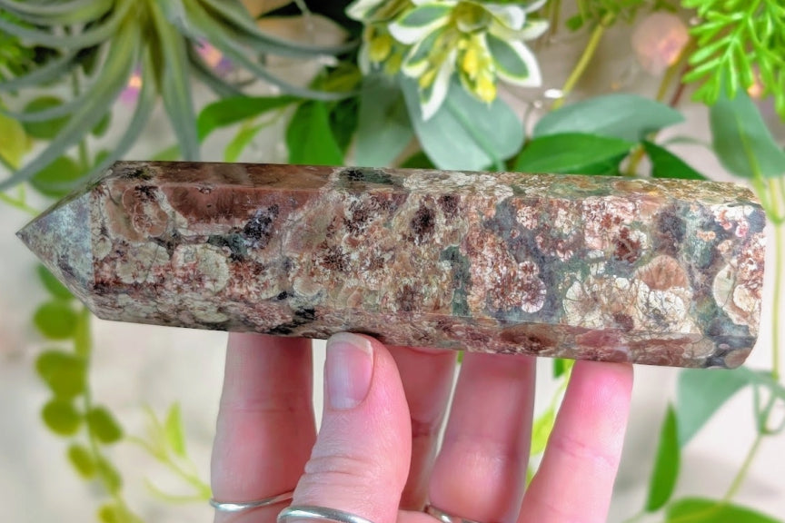 Green Flower Jasper Point